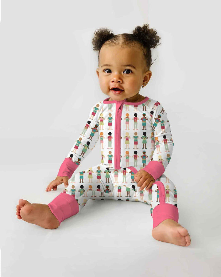 Gerippte Babykleidung mit individuellem Foto - Weich &amp; Skizzenhaft