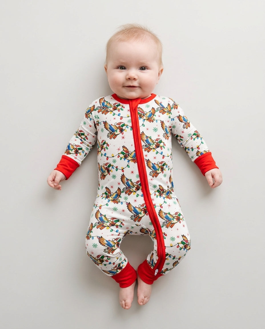 Preppy Christmas Mallard Duck Bamboo Convertible Zippy