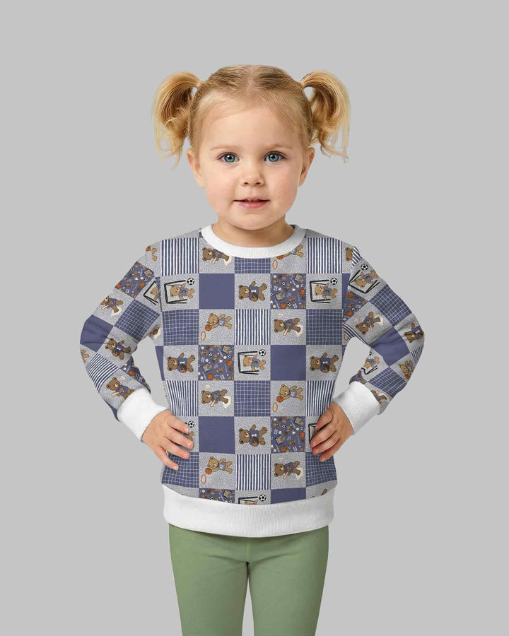 Sweatshirt mit Rundhalsausschnitt aus Bambusfaser