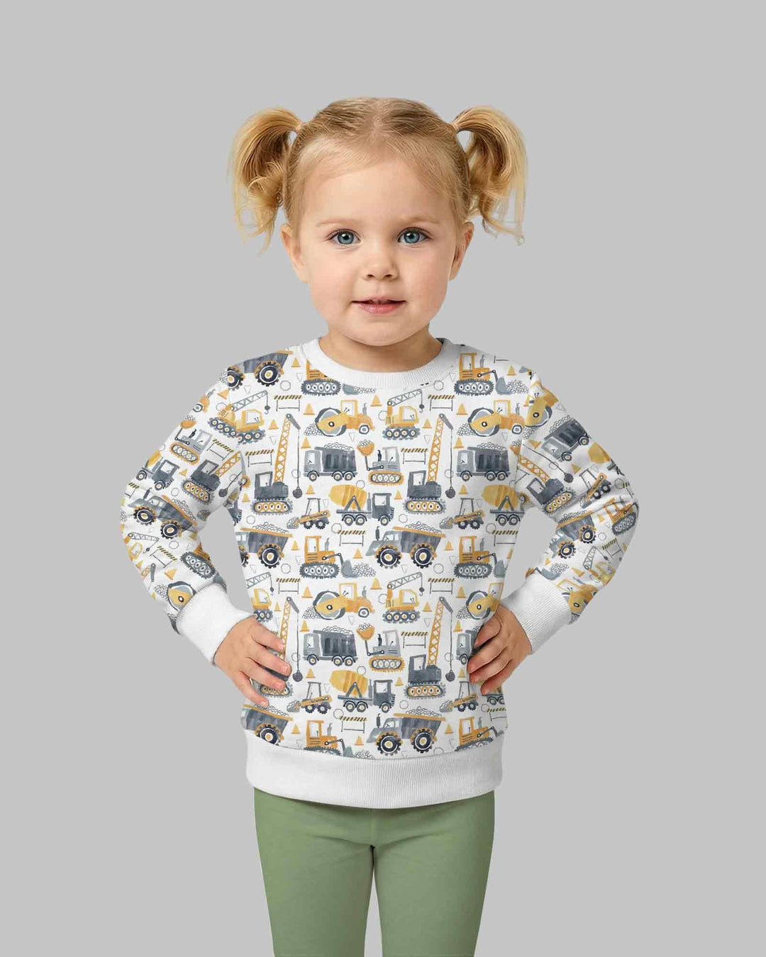 Sweatshirt mit Rundhalsausschnitt aus Bambusfaser