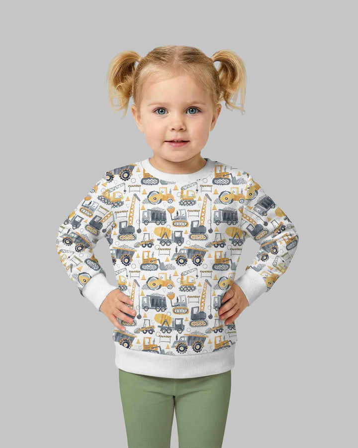 Sweatshirt mit Rundhalsausschnitt aus Bambusfaser