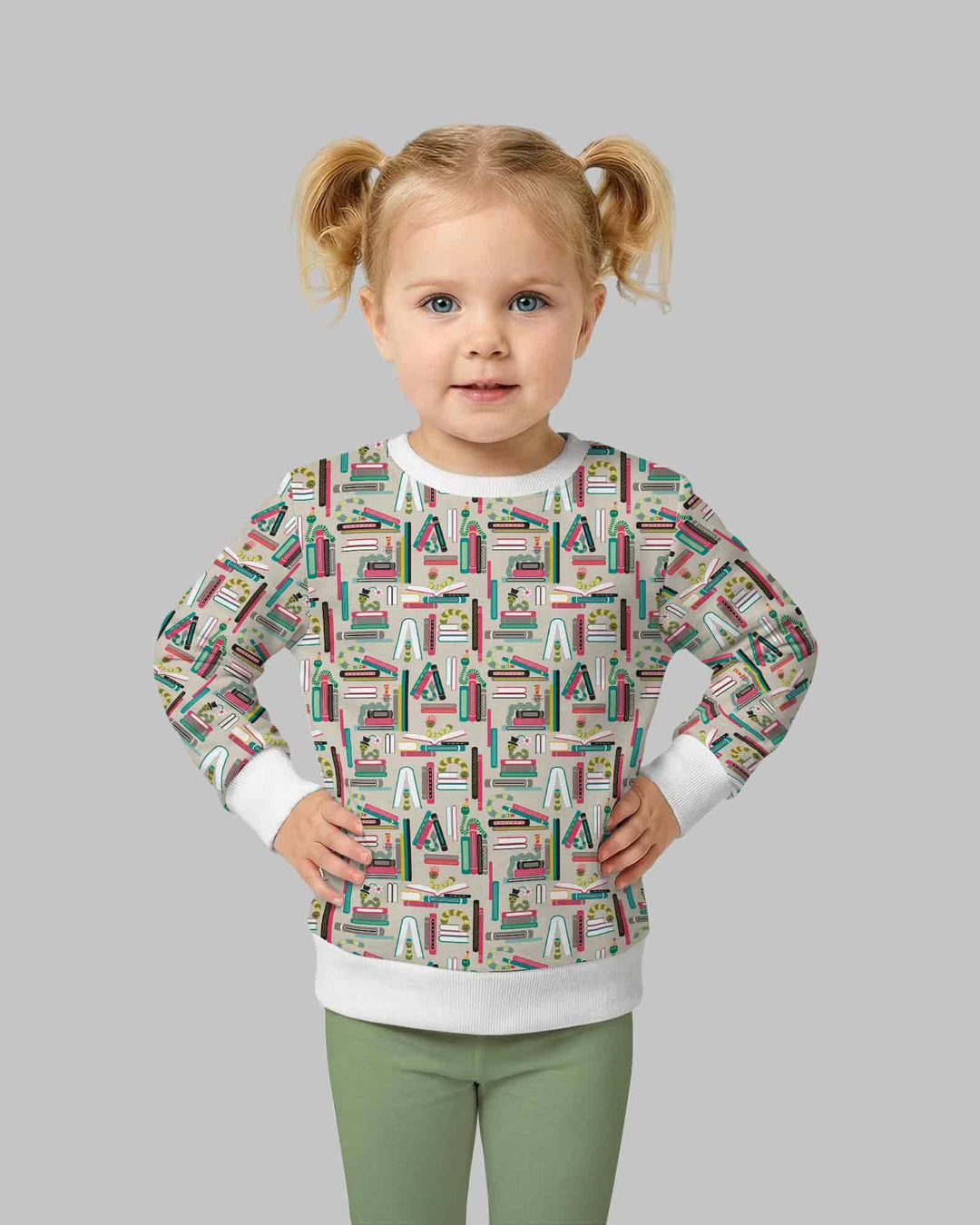 Bookworm Adventures Bamboo Crewneck Sweatshirt