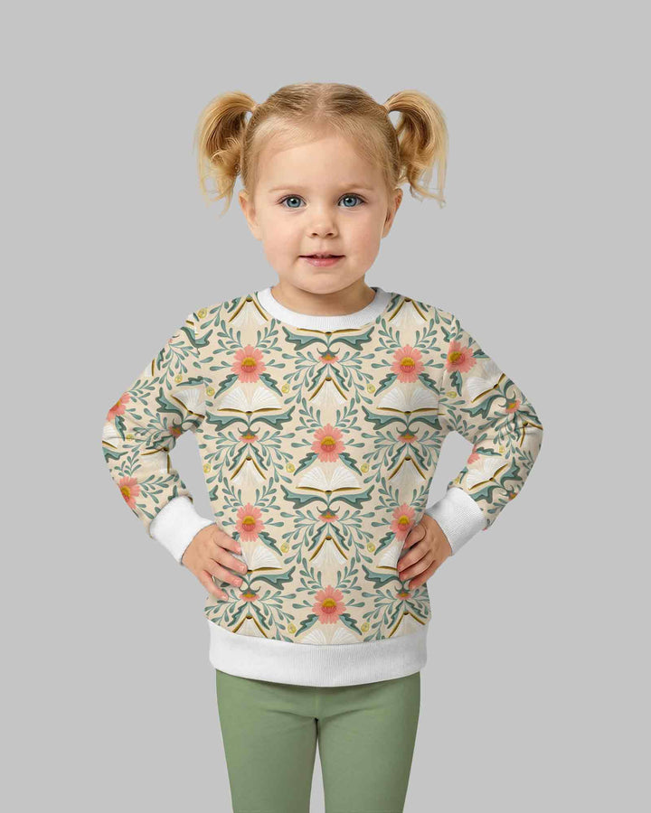 Sweatshirt mit Rundhalsausschnitt aus Bambusfaser