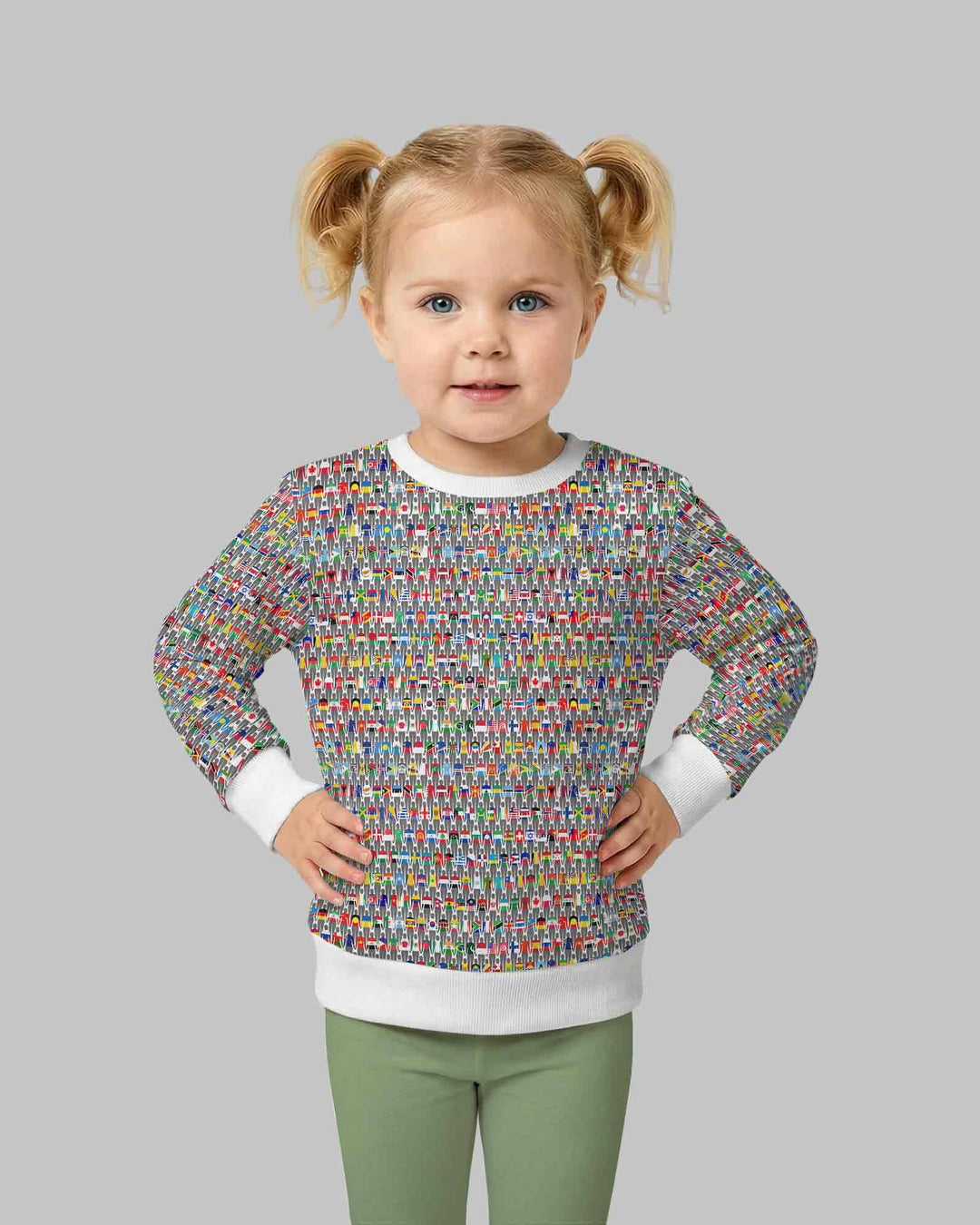 Around The World Bamboo Crewneck Sweatshirt