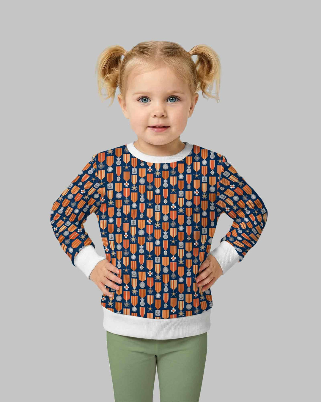 Sweatshirt mit Rundhalsausschnitt aus Bambusfaser