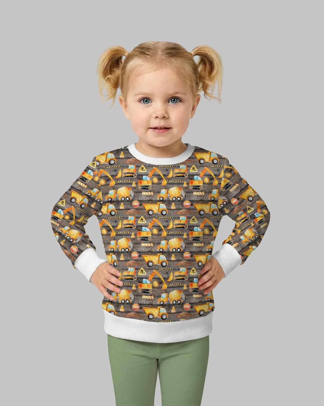 Sweatshirt mit Rundhalsausschnitt aus Bambusfaser