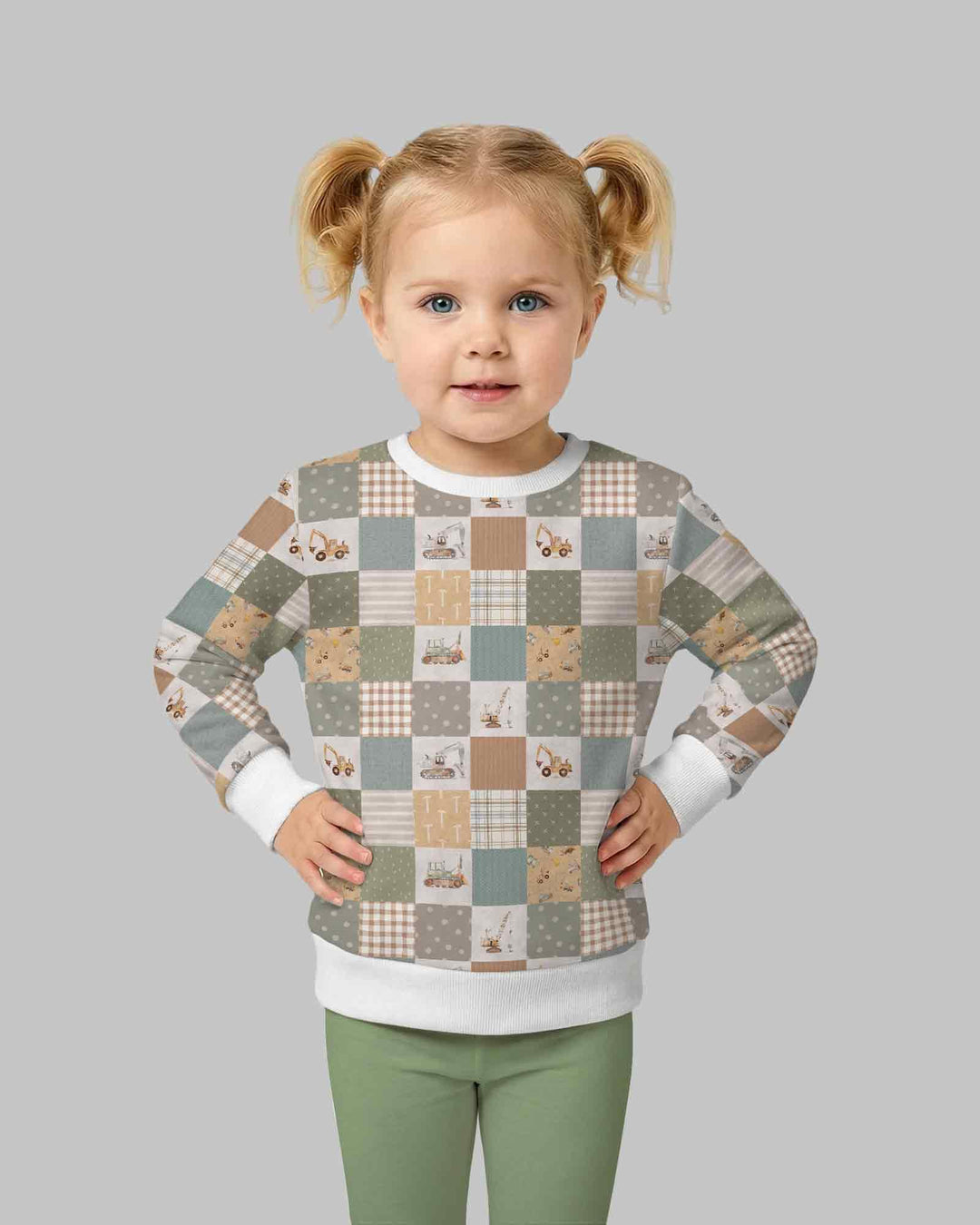 Sweatshirt mit Rundhalsausschnitt aus Bambusfaser