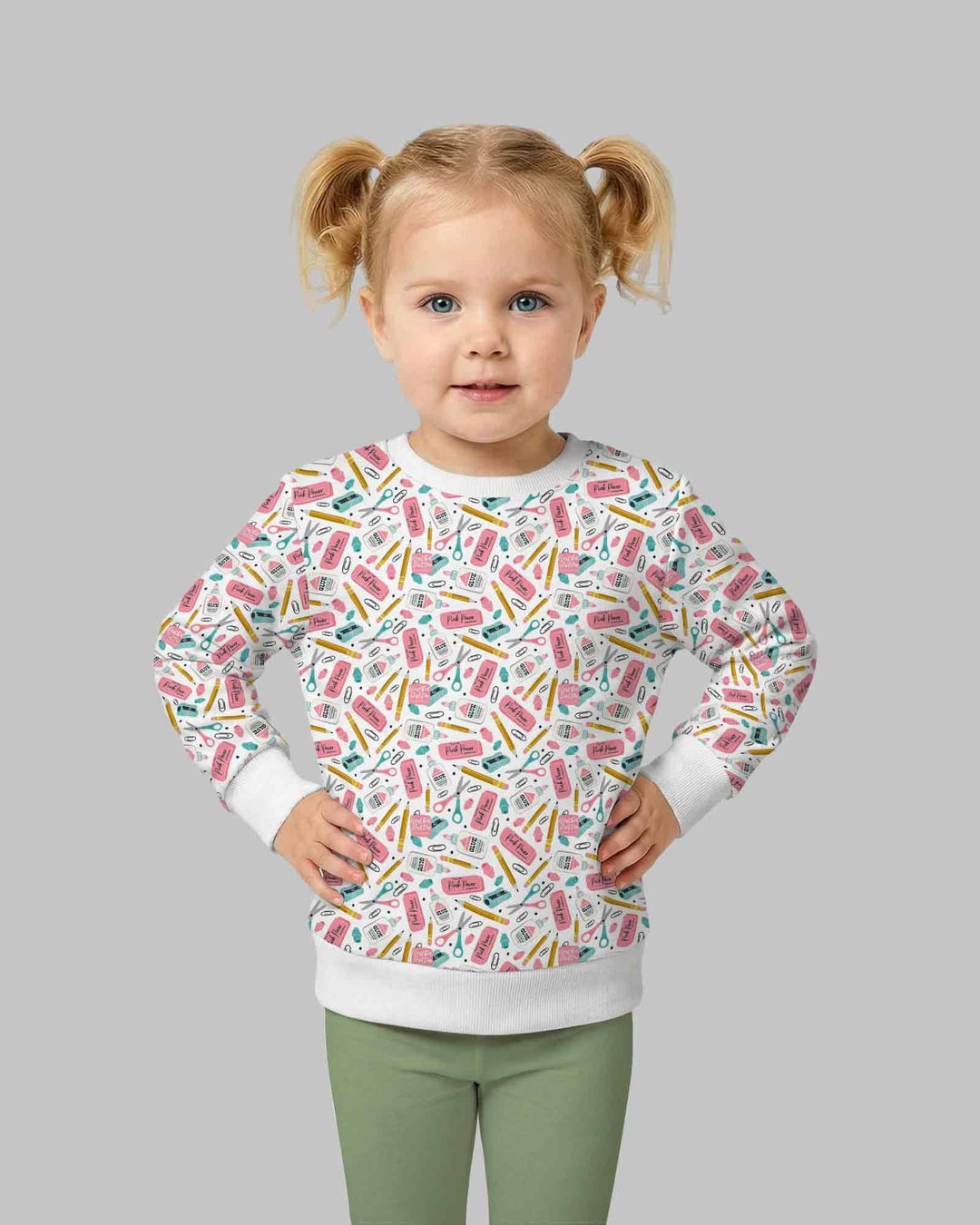 Sweatshirt mit Rundhalsausschnitt aus Bambusfaser