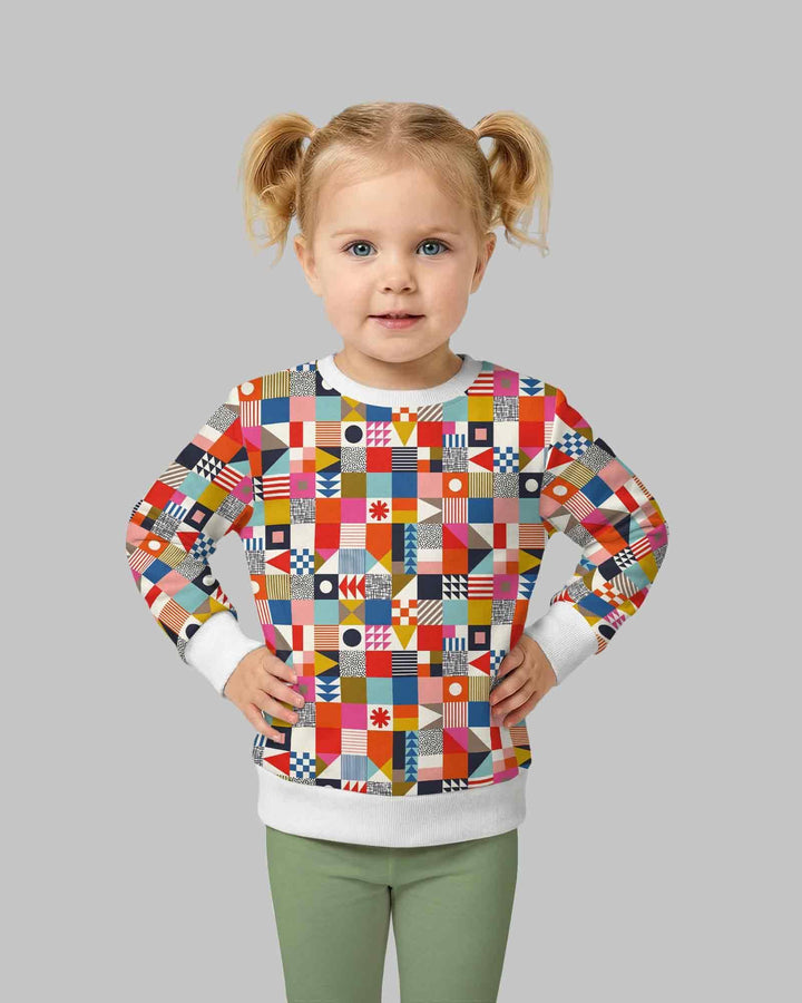 Sweatshirt mit Rundhalsausschnitt aus Bambusfaser