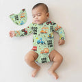 God Says I Am Boy BodySuit , God Says I Am Boy BodySuit - White / Long Sleeve / Newborn