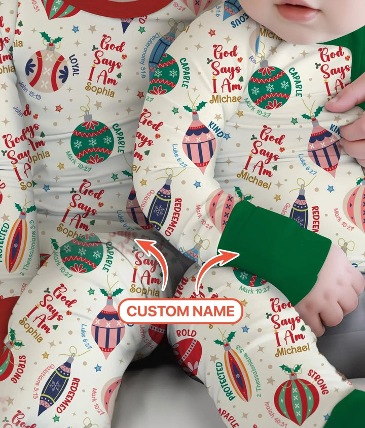 God Says I Am Joyful Christmas Convertible Zippy , God Says I Am Joyful Christmas Convertible Zippy - 0-3M