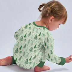Green Christmas Tree Farm Convertible Zippy , Green Christmas Tree Farm Convertible Zippy - 0-3M
