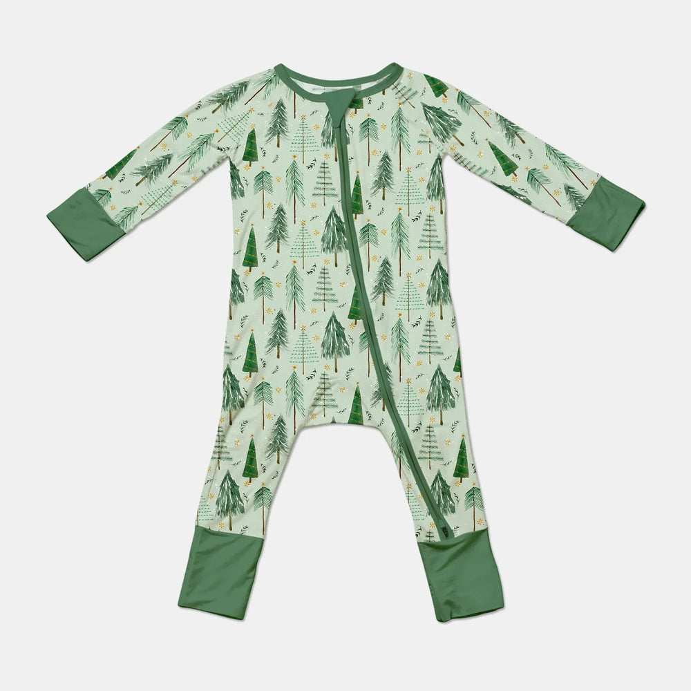 Green Christmas Tree Farm Convertible Zippy , Green Christmas Tree Farm Convertible Zippy - 0-3M