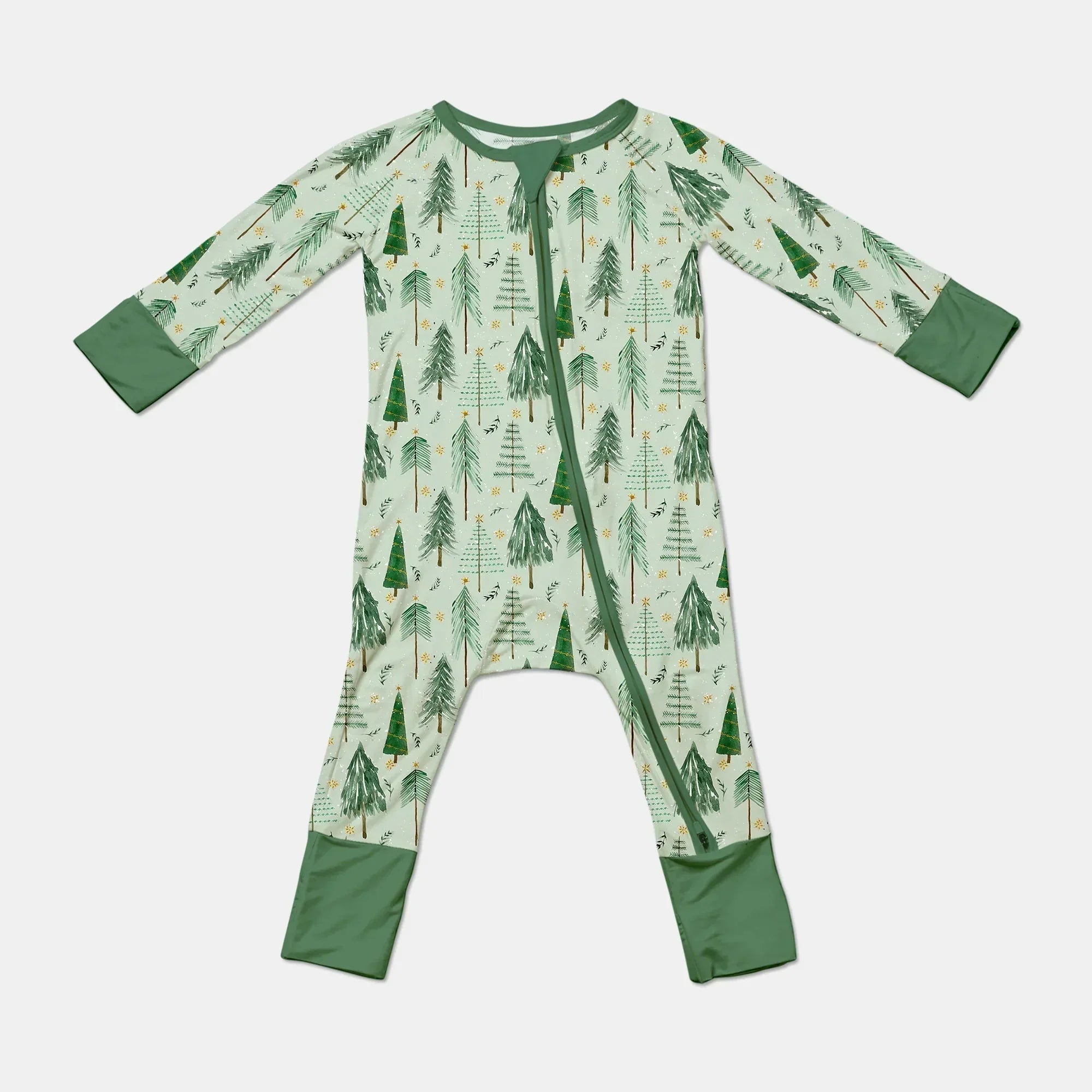 Green Christmas Tree Farm Convertible Zippy , Green Christmas Tree Farm Convertible Zippy - 0-3M