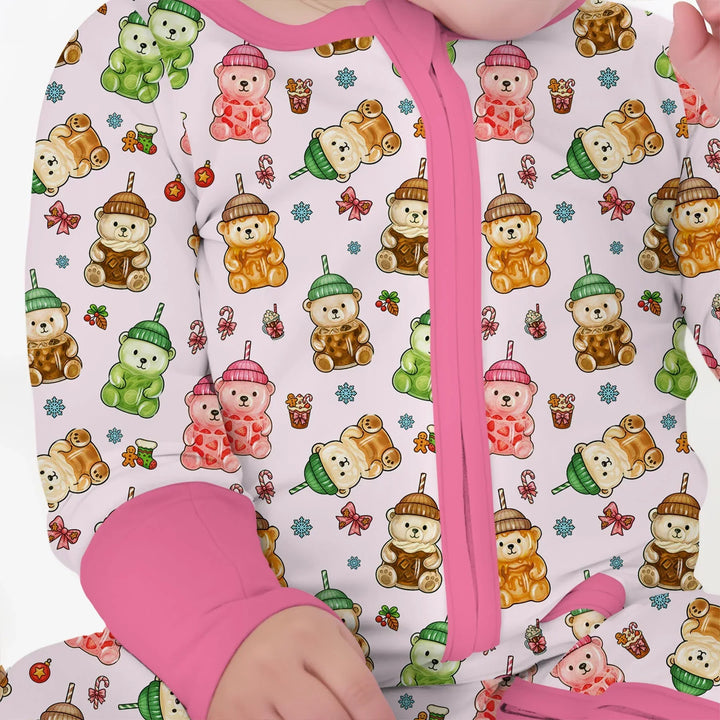 Holiday Bear Cup Bamboo Convertible Zippy