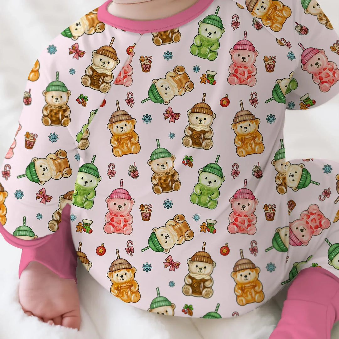 Holiday Bear Cup Bamboo Convertible Zippy