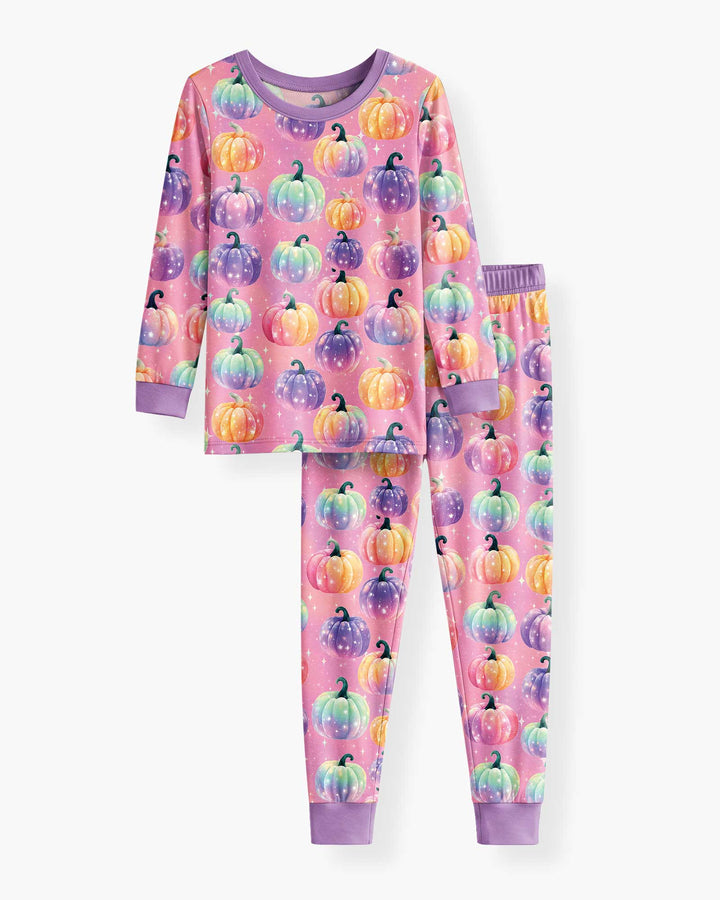 Enchanted Pumpkin Patch Bamboo Two Piece Long Sleeve Pajama Set