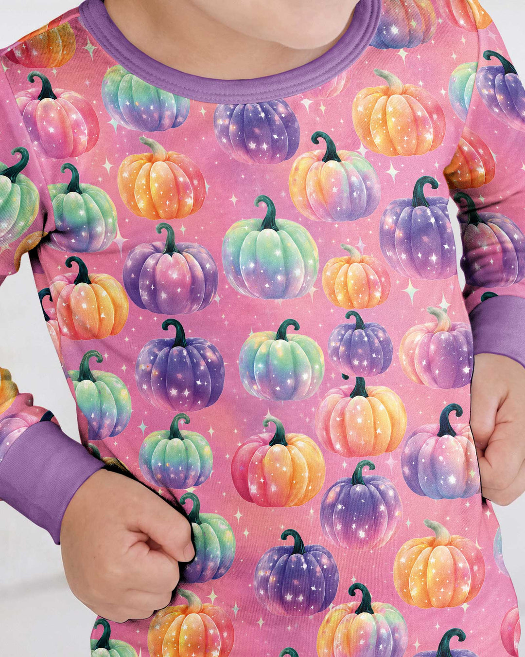 Enchanted Pumpkin Patch Bamboo Two Piece Long Sleeve Pajama Set