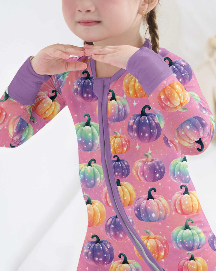 Enchanted Pumpkin Patch Bamboo Convertible Zippy
