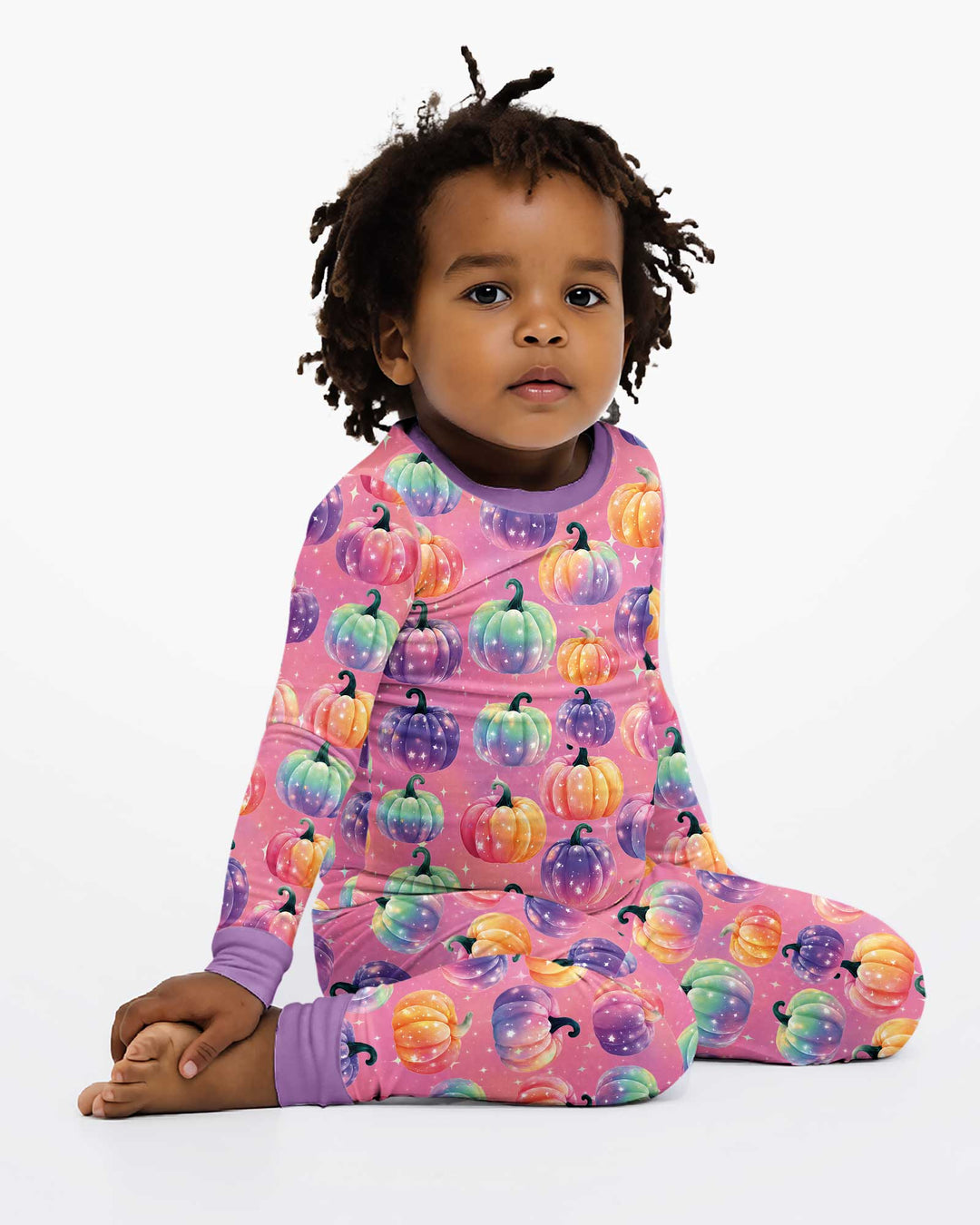 Enchanted Pumpkin Patch Bamboo Two Piece Long Sleeve Pajama Set