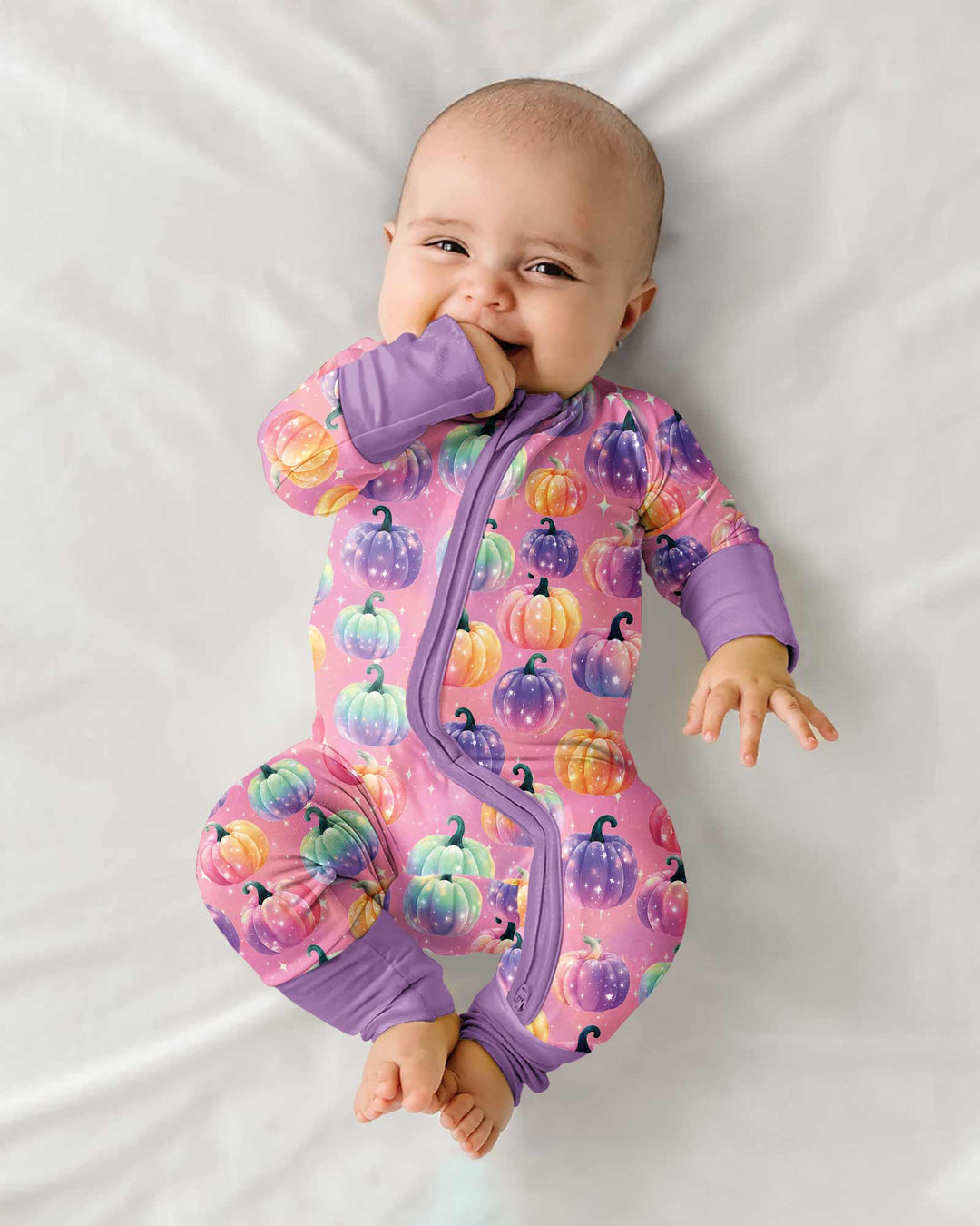 Enchanted Pumpkin Patch Bamboo Convertible Zippy