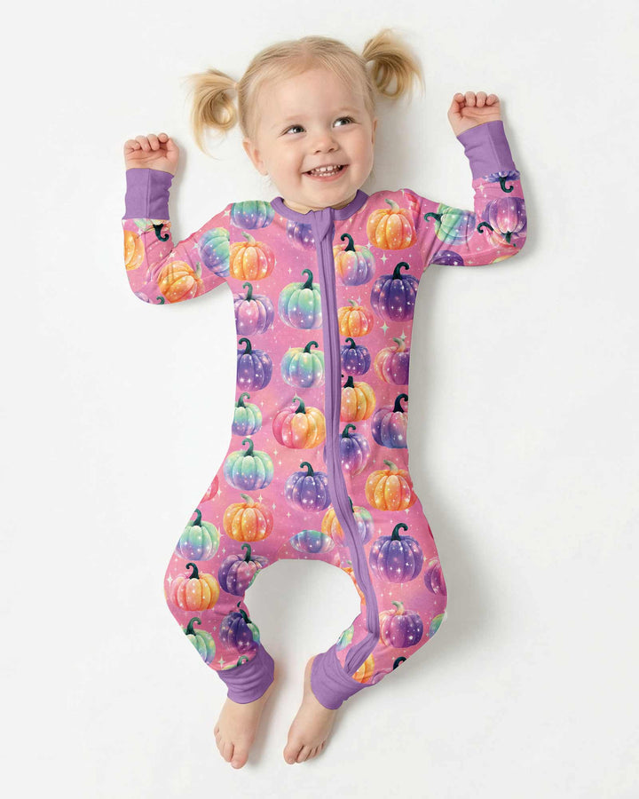 Enchanted Pumpkin Patch Bamboo Convertible Zippy