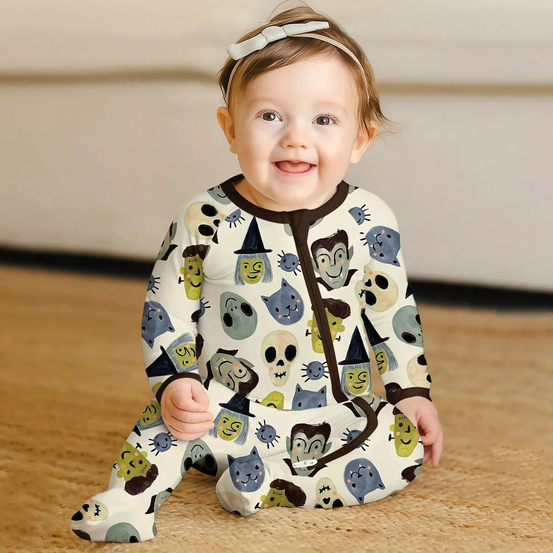 Halloween Face Convertible Zippy , Halloween Face Convertible Zippy - 0-3M