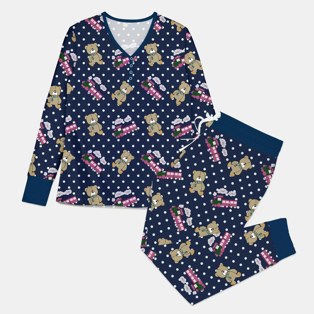 Huntrix Choo Choo Women Pajama Set , Huntrix Choo Choo Women Pajama Set - Only Shirt / S