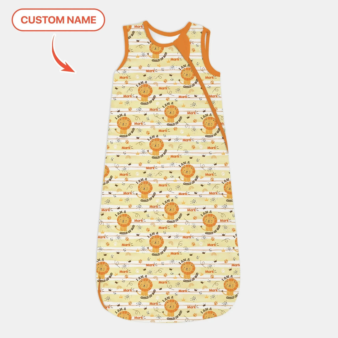 I Am A Child Of God Custom Name Boy Sleep Bag , I Am A Child Of God Custom Name Boy Sleep Bag - XS / 0.5 TOG