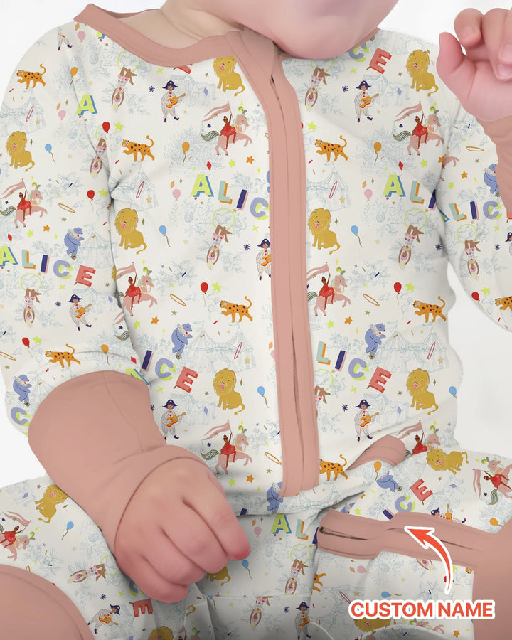 Gerippte Babykleidung mit individuellem Foto - Weich &amp; Skizzenhaft
