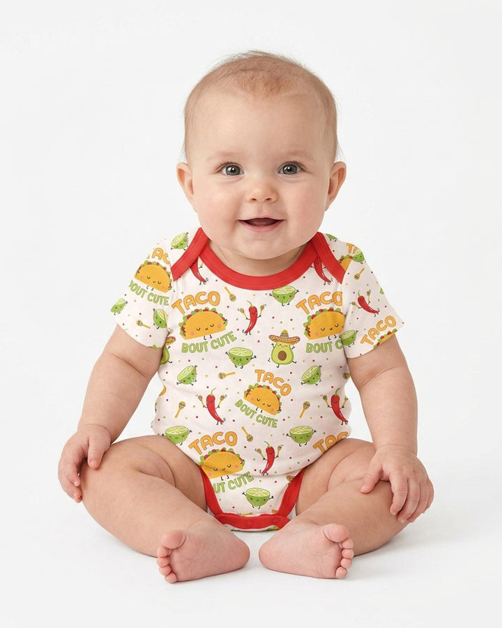 Funny Taco Bamboo Bodysuit