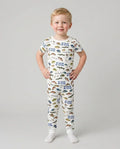Zweiteiliges, kurzärmliges Pyjama-Set mit Marienkäfern