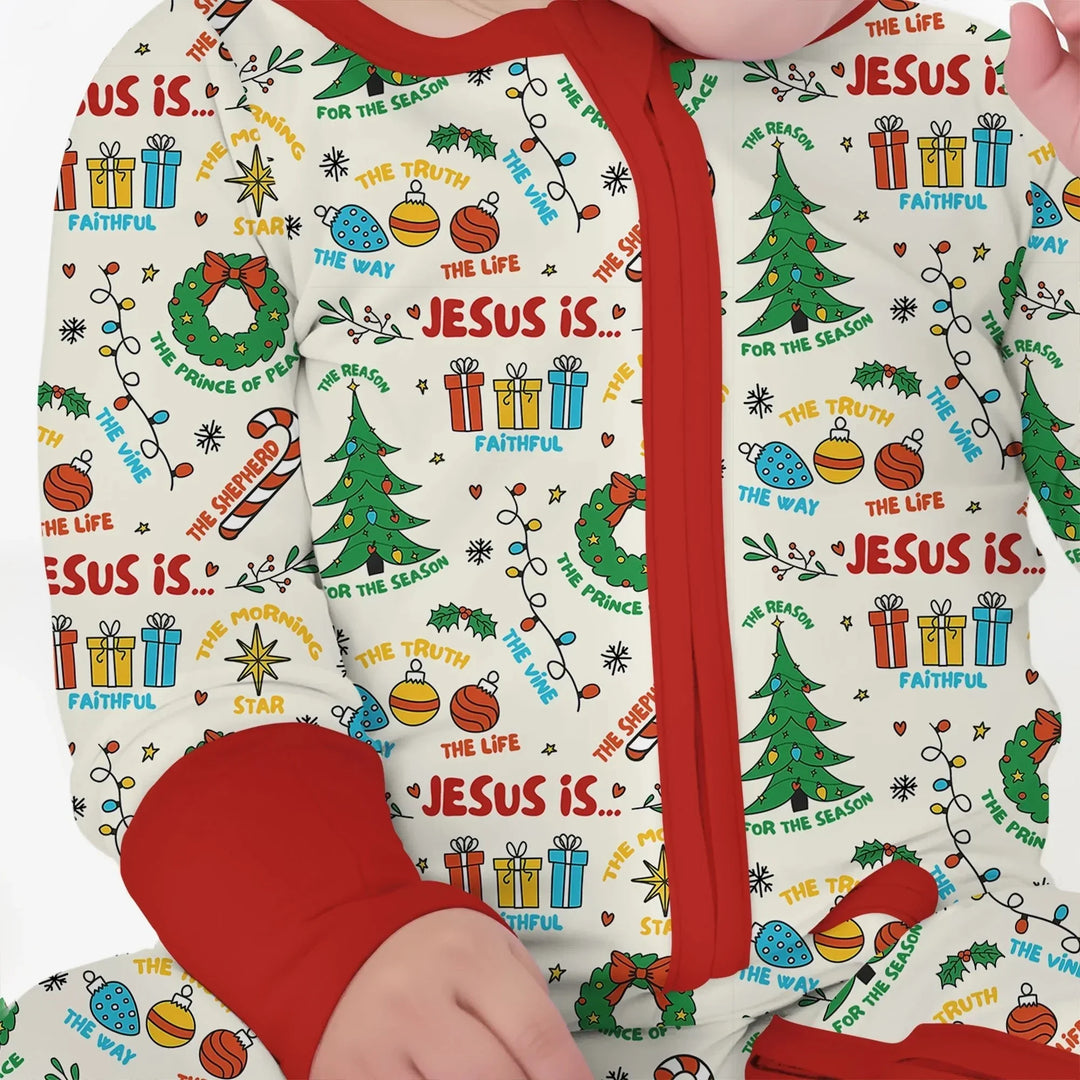 Jesus Is The Reason For The Season Convertible Zippy , Jesus Is The Reason For The Season Convertible Zippy - 0-3M