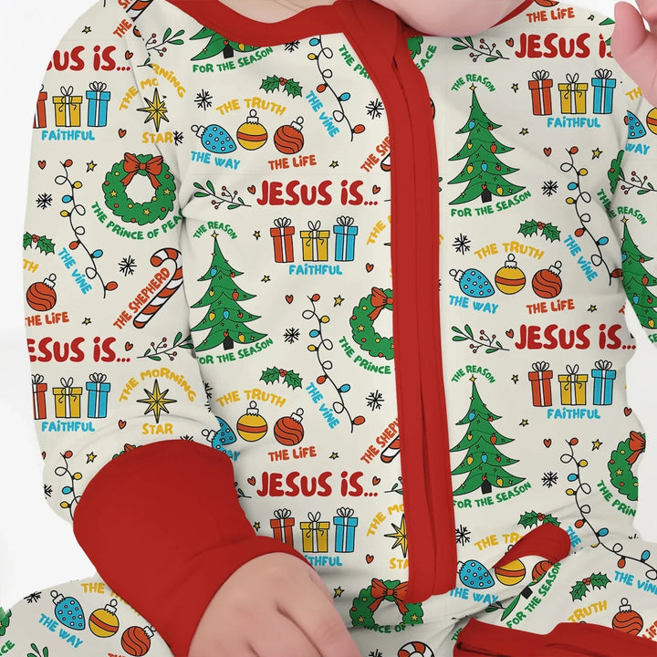Jesus Is The Reason For The Season Convertible Zippy , Jesus Is The Reason For The Season Convertible Zippy - 0-3M