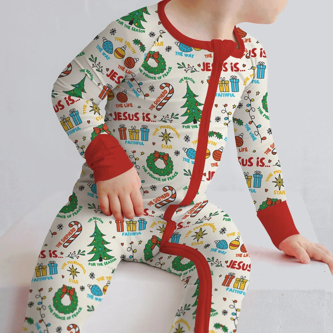 Jesus Is The Reason For The Season Convertible Zippy , Jesus Is The Reason For The Season Convertible Zippy - 0-3M