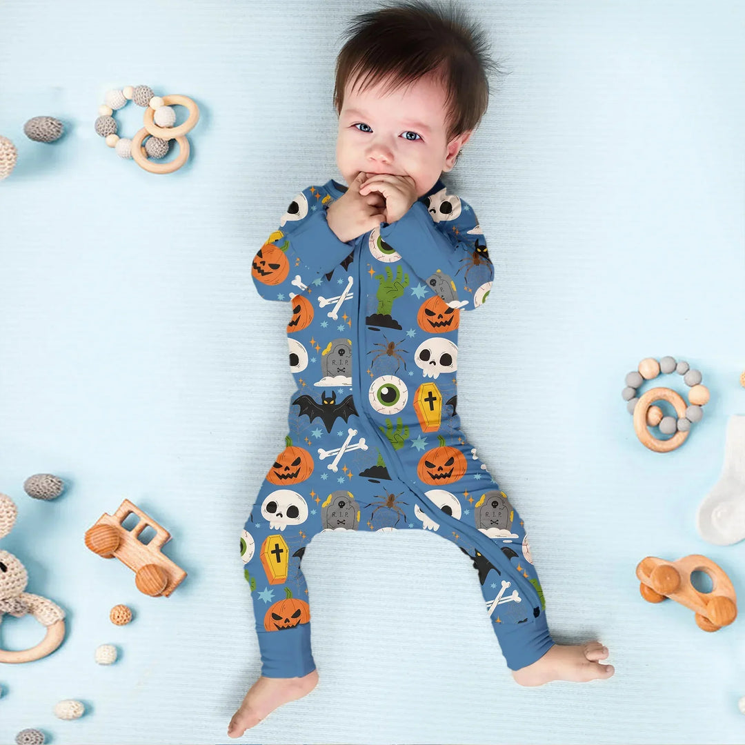 Little Monsters Convertible Zippy For Halloween , Little Monsters Convertible Zippy For Halloween - 0-3M