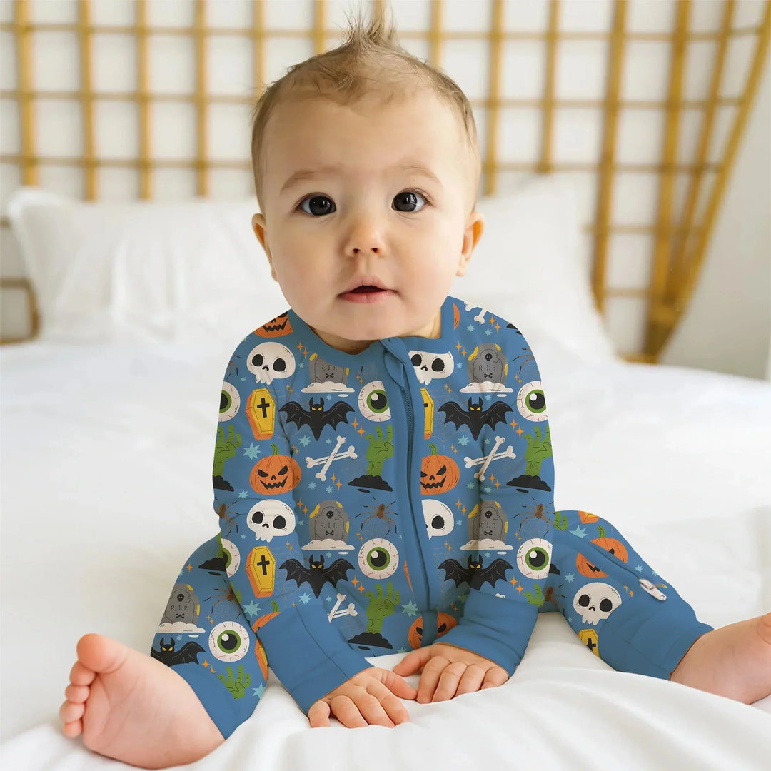 Little Monsters Convertible Zippy For Halloween , Little Monsters Convertible Zippy For Halloween - 0-3M