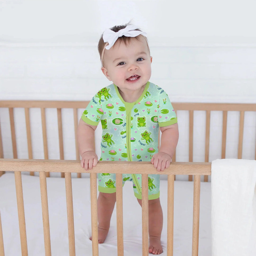 Little Wonders From Tadpole to Frog Shorty Zippy , Little Wonders From Tadpole to Frog Shorty Zippy - 0-3M