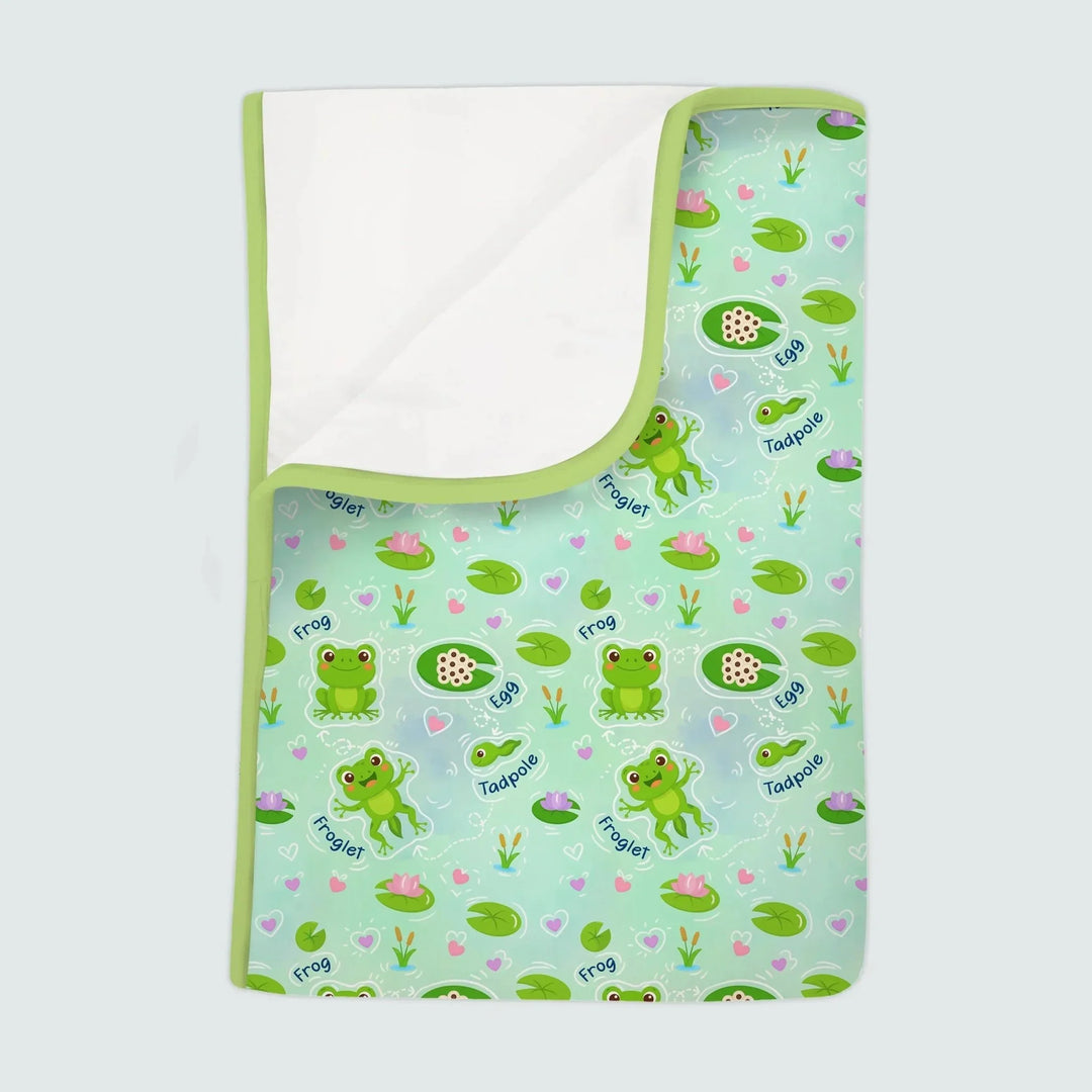 Little Wonders From Tadpole to Frog Toddler Blanket , Little Wonders From Tadpole to Frog Toddler Blanket - Default Title