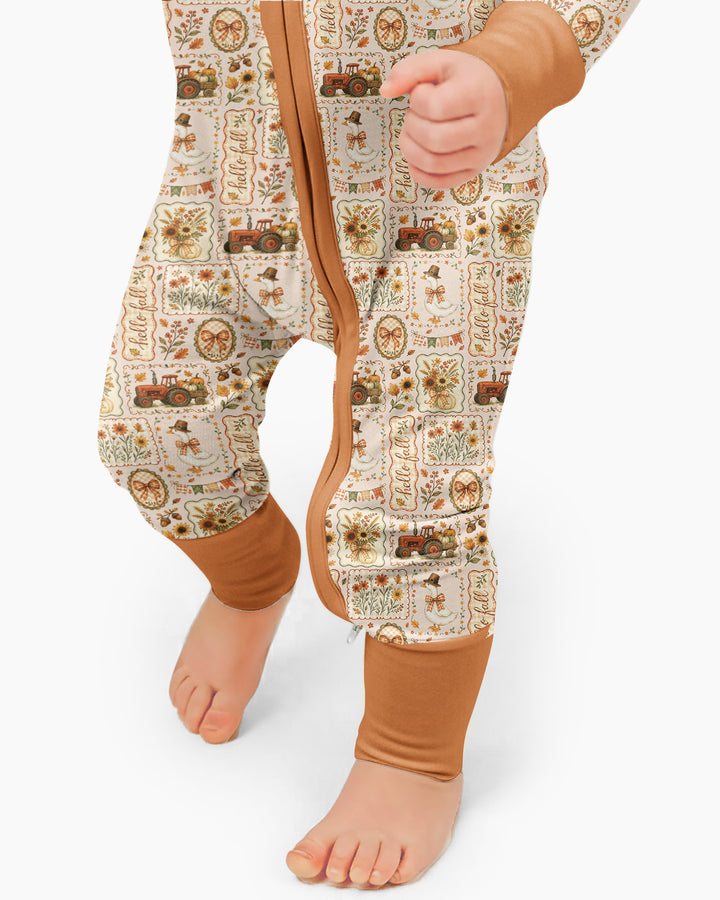 Gerippte Babykleidung mit individuellem Foto - Weich &amp; Skizzenhaft
