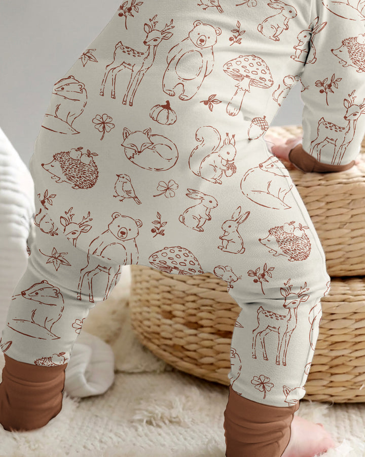 Gerippte Babykleidung mit individuellem Foto - Weich &amp; Skizzenhaft