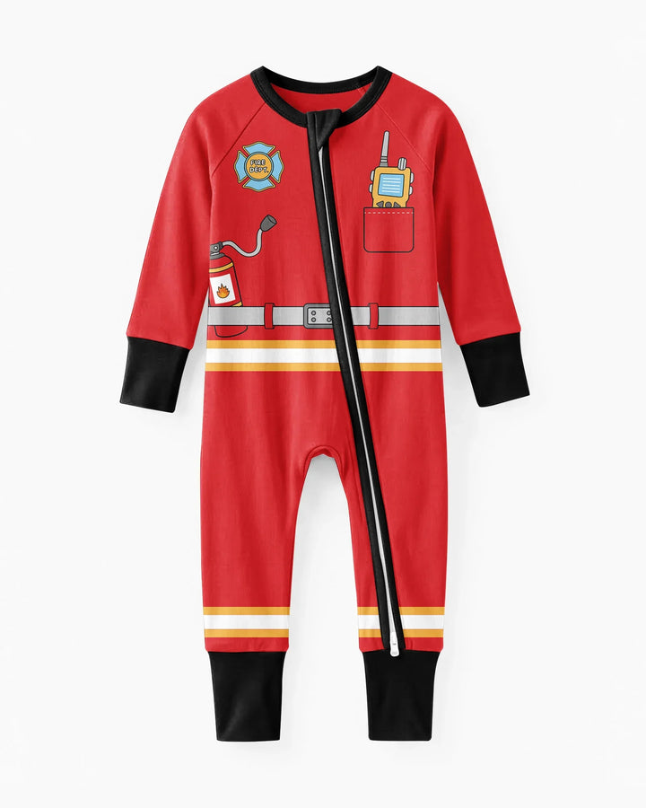 Future Fireman Crew Bamboo Convertible Zippy