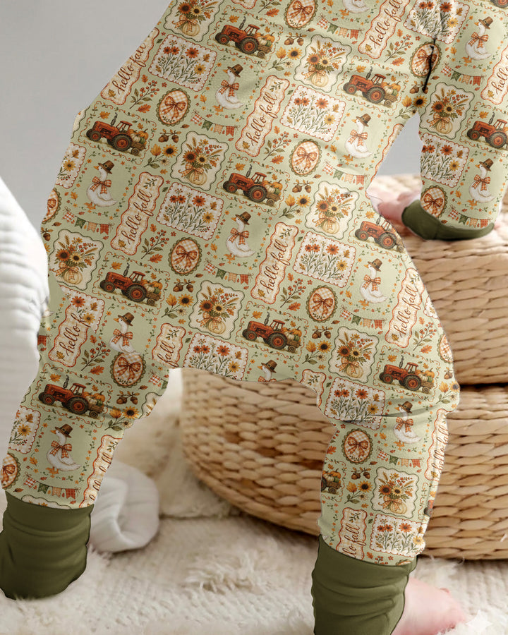 Gerippte Babykleidung mit individuellem Foto - Weich &amp; Skizzenhaft