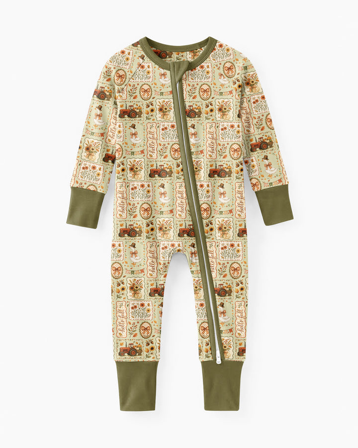 Gerippte Babykleidung mit individuellem Foto - Weich &amp; Skizzenhaft