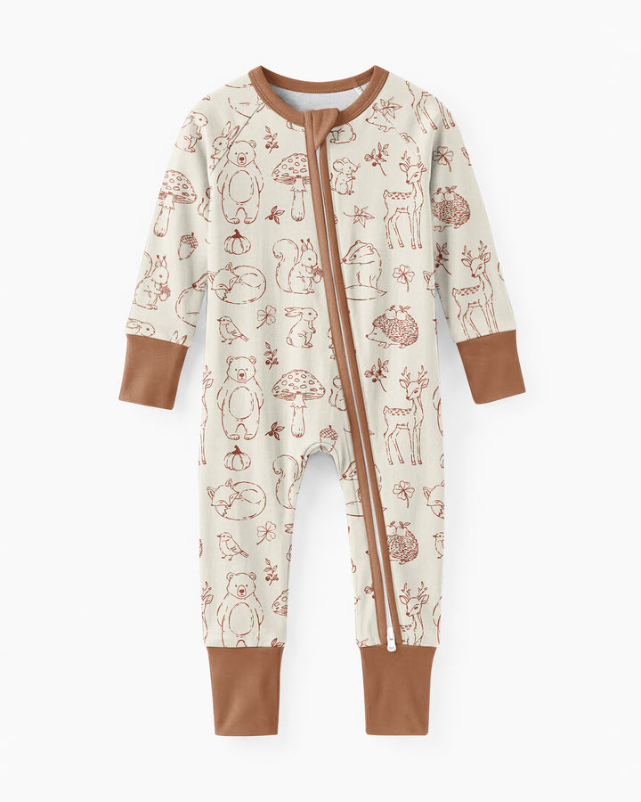 Gerippte Babykleidung mit individuellem Foto - Weich &amp; Skizzenhaft