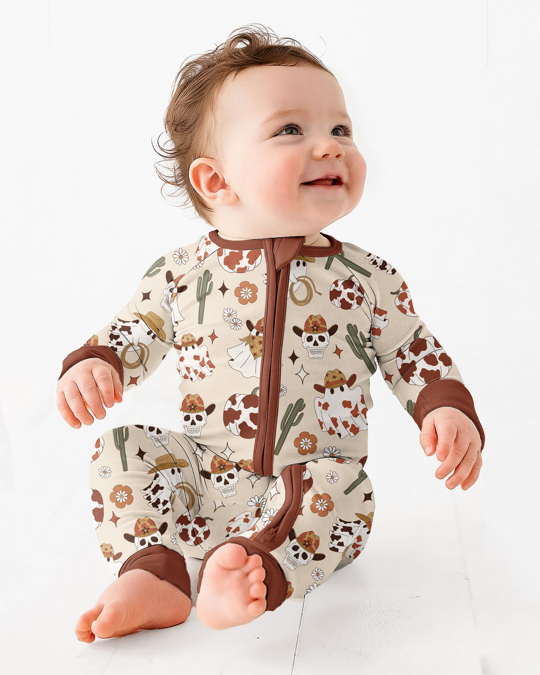 Gerippte Babykleidung mit individuellem Foto - Weich &amp; Skizzenhaft