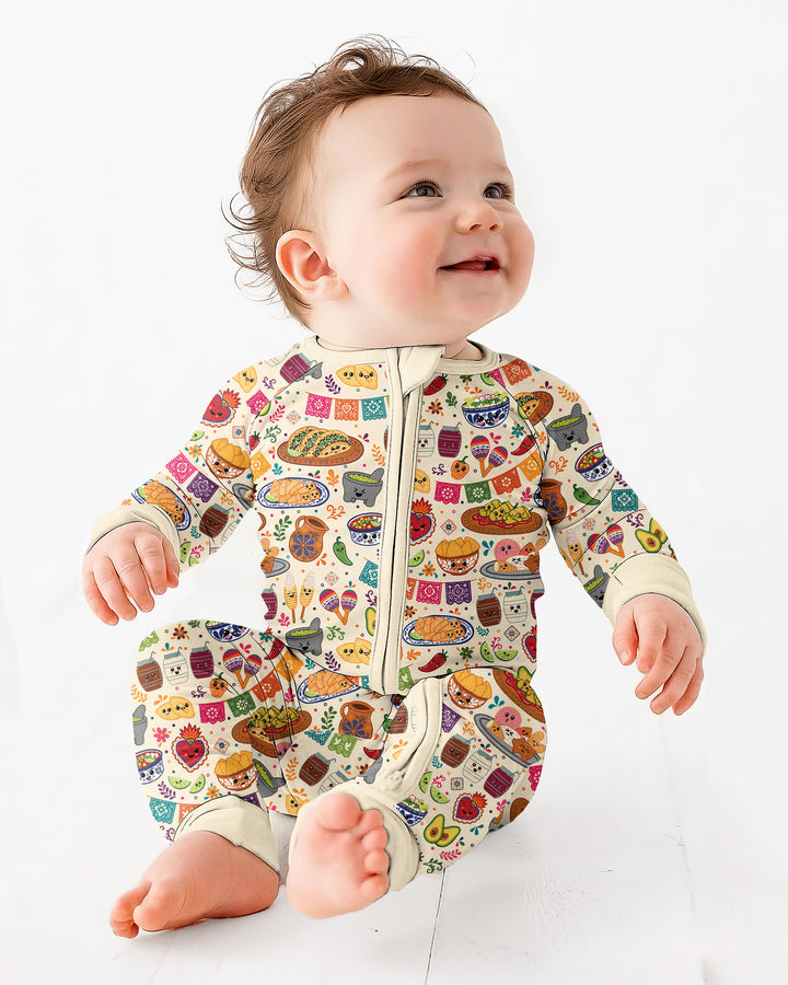 Gerippte Babykleidung mit individuellem Foto - Weich &amp; Skizzenhaft