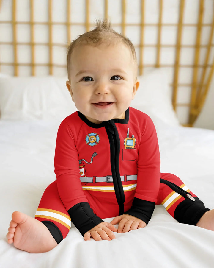 Future Fireman Crew Bamboo Convertible Zippy