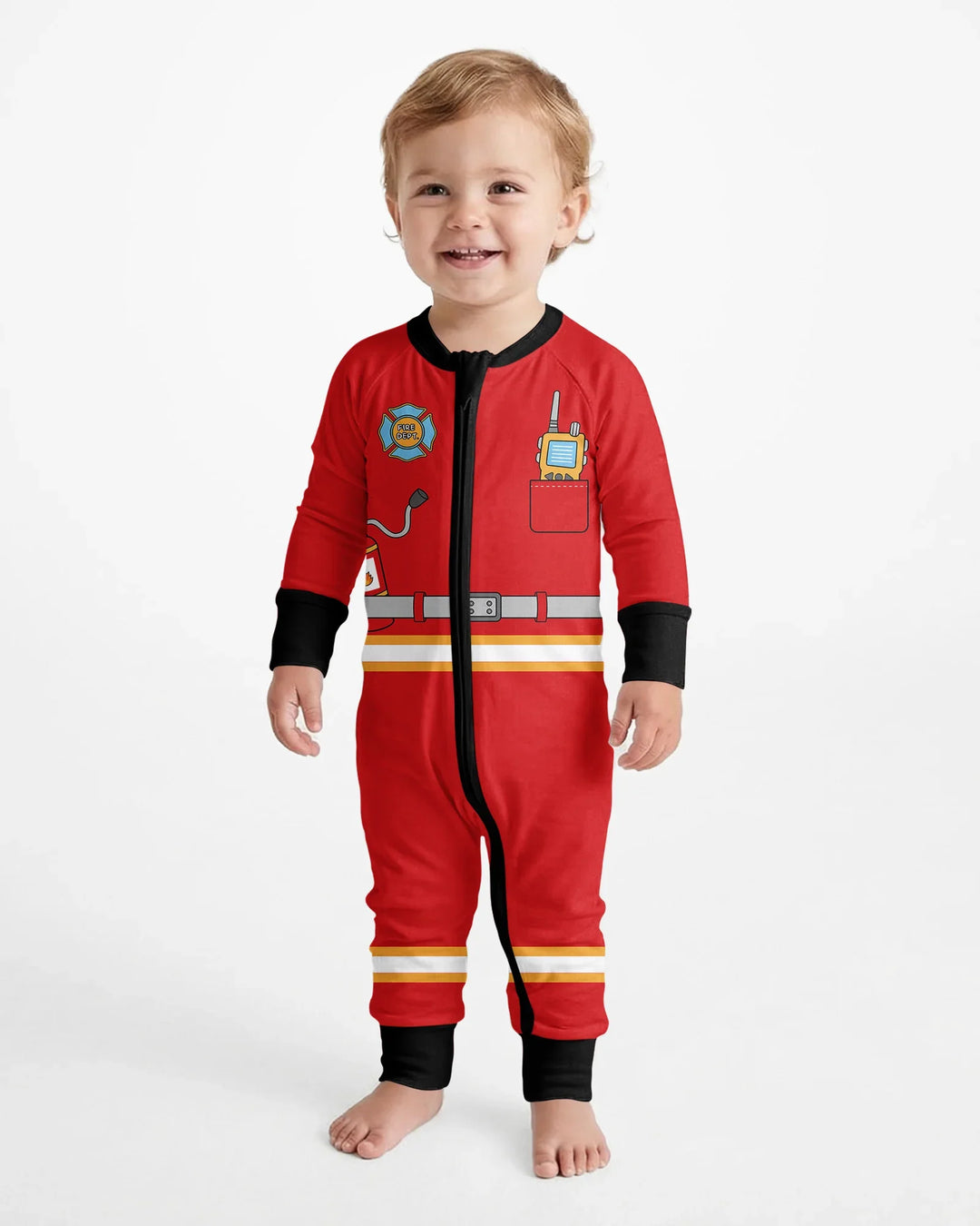 Future Fireman Crew Bamboo Convertible Zippy