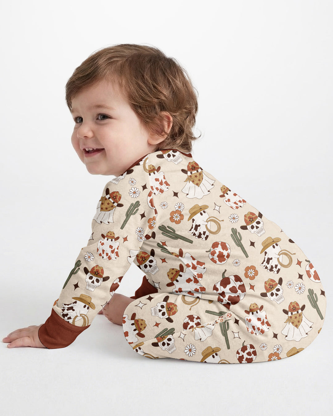 Gerippte Babykleidung mit individuellem Foto - Weich &amp; Skizzenhaft